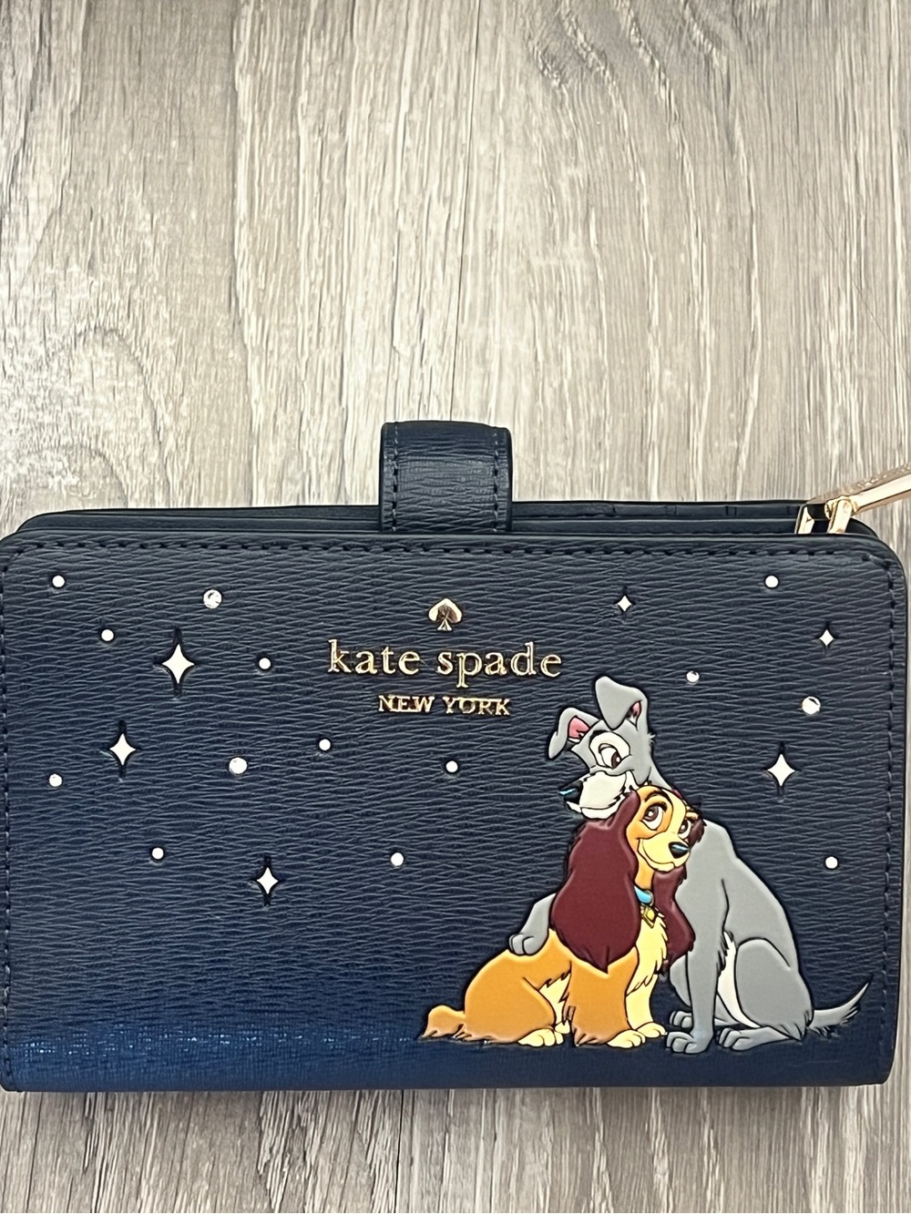 Kate Spade Disney Lady and the Tramp Medium Bifold Wallet KH618
